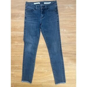Pilcro and the‎ Letterpress Script Denim Jeans Womens Size 25 Frayed Hem